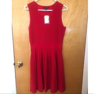 New with tags! Saks Fifth Ave Red Skater Dress